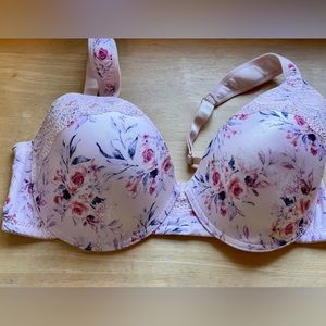 Jessica Simpson Bra Light Floral PinkSize 38D